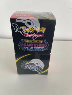 Pokemon TCG Phantasmal Flames Half Booster Box Factory Sealed - Image 1