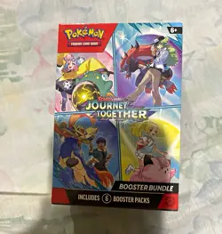 Pokemon Journey Together Booster Bundle Box Pokemon TCG 6 English Packs - Image 1