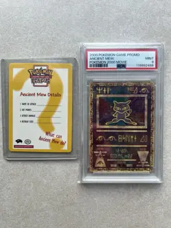 Freshly Graded, PSA Mint 9, Pokemon TCG Ancient Mew - Image 1