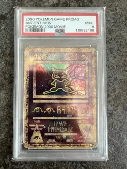 Freshly Graded, PSA Mint 9, Pokemon TCG Ancient Mew - Image 4