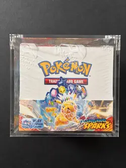 Pokemon TCG: Scarlet and Violet Surging Sparks Booster Box Sealed WITH HARD CASE - Image 1