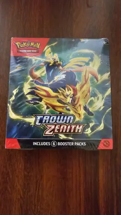 Pokemon Crown Zenith Booster Bundle Box (6 Booster Packs) - 1 Box - Image 1