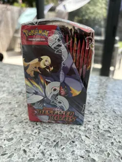 Pokemon TCG Destined rivals booster box (VERY SLIGHT TEAR) - Image 3