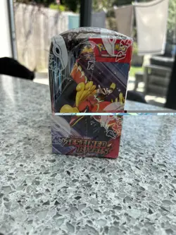 Pokemon TCG Destined rivals booster box (VERY SLIGHT TEAR) - Image 4