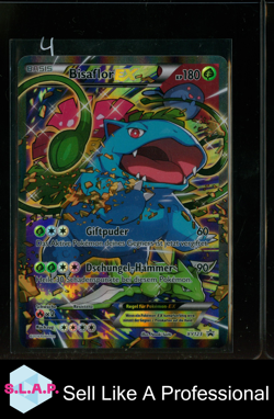 BISAFLOR EX XY123 POKEMON XY PROMO 2016 GERMAN - Image 1