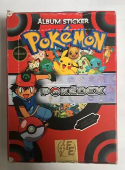 Pokemon Pokedex Album Sticker Vol. 1 Booster Box [Red Edition] Peru | Sealed - Image 1