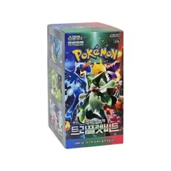 Pokemon TCH Triple Beat Booster Box Korean Factory Sealed New - Image 1