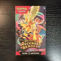 Pokemon Mega Evolution Ascended Heroes Booster Bundle Box - Image 1