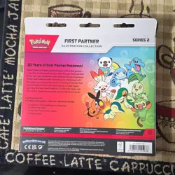Pokemon TCG First Partner Illustration Collection Series 2 Box Promo Booster - Image 3