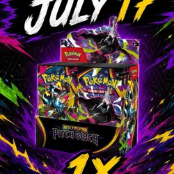 Pokemon TCG Mega Evolution: Pitch Black Booster Box 36 Packs English - Image 1