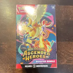 Pokemon TCG Mega Evolution Ascended Heroes Booster Bundle Box 6 Packs English - Image 1