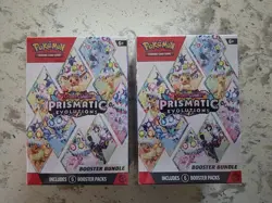 Pokemon TCG: Scarlet & Violet Prismatic Evolutions Booster Bundle Box (2-Pack) - Image 1
