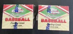 2025 Topps Chrome Platinum Baseball Factory Sealed Blaster Box - Lot Of 2 ⚾🔥 - Image 5