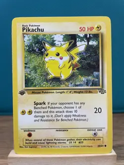 Pokemon 1st Edition Pikachu 60/64 Jungle -NM - Image 1