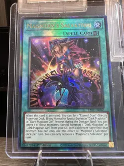 YuGiOh Magician's Salvation Ultimate Rare 1st Edition RA01-EN068 - Image 1