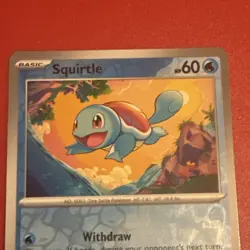 Pokemon 151 Squirtle Reverse Holo 007/165 - Image 2