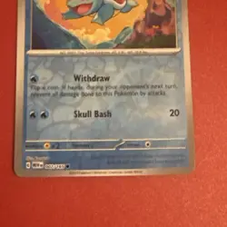 Pokemon 151 Squirtle Reverse Holo 007/165 - Image 3
