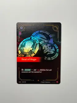 Seal of Rage Origins 040/298 Riftbound TCG NM - Image 1