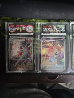 ACE 10 Pokemon Japanese Slab Bundle Medicham Flareon Fennekin Mega Diancie - Image 1
