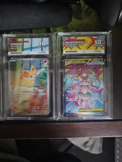 ACE 10 Pokemon Japanese Slab Bundle Medicham Flareon Fennekin Mega Diancie - Image 2