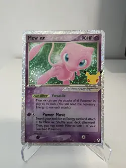 Mew ex - 88/92 - Celebrations Classic Collection - Pokemon Card - NM - Image 1