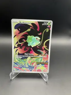 Bulbasaur (Stamped) 133/132 - Pokemon Mega Evolution - NOT SEALED - Image 1