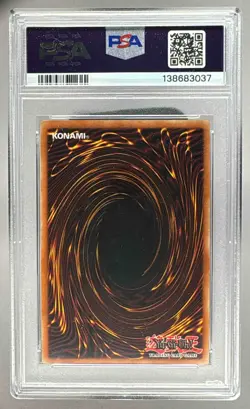 2002 Yu-Gi-Oh! Legend of Blue Eyes White Dragon 70 Red-Eyes PSA 8 138683037 - Image 2