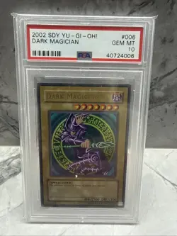 Dark Magician SDY-006 Ultra Rare Unlimited Yugioh PSA 10 *627 - Image 1