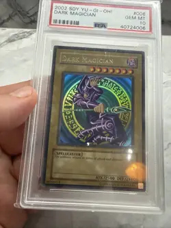 Dark Magician SDY-006 Ultra Rare Unlimited Yugioh PSA 10 *627 - Image 3
