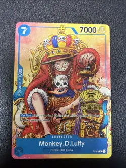 2024 One Piece 2nd Anniversary Tournament Participant Monkey D Luffy Promo S - Image 1