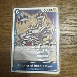 Prisoner of Impel Down OP16-042 R The Time of Battle Foil English One Piece - Image 1