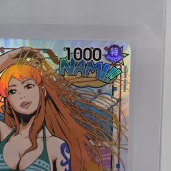 One Piece Nami St01-007 (TR) Treasure Rare Wings of the Captain (Op06) NM Red - Image 5