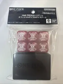 One Piece TCG Official Bandai Dice And Case Sealed 6x D6 Jolly Roger - Image 1