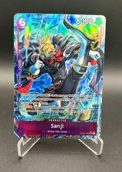 Sanji OP07-064 SR Alt Art - 500 Years in the Future English One Piece 2024 - Image 1