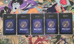 2023 One Piece OP04 Special Art Set of 5 English SGC Graded - Image 2