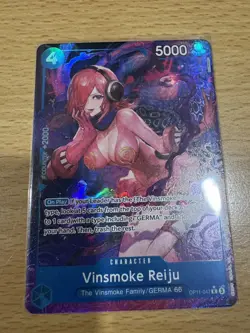 Vinsmoke Reiju (Alternate Art) OP11-047 A Fist of Divine Speed One Piece NM - Image 1