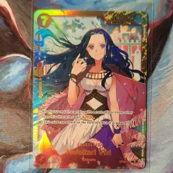 Bandai Nefeltari Vivi OP04-118 Kingdoms of Intrigue Secret Rare Foil Alt Art EN - Image 1