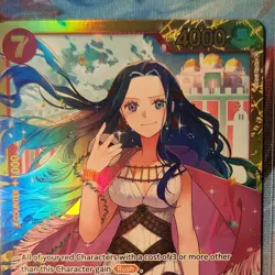 Bandai Nefeltari Vivi OP04-118 Kingdoms of Intrigue Secret Rare Foil Alt Art EN - Image 2