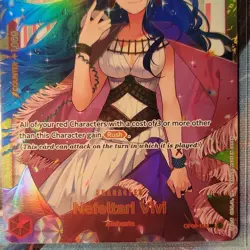 Bandai Nefeltari Vivi OP04-118 Kingdoms of Intrigue Secret Rare Foil Alt Art EN - Image 3
