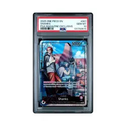 2025 ONE PIECE PROMOS 001 SHANKS PSA MAGAZINE EXCLUSIVE PSA 10 - Image 1