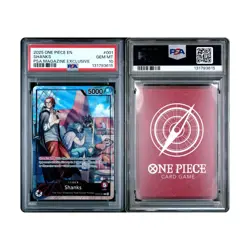 2025 ONE PIECE PROMOS 001 SHANKS PSA MAGAZINE EXCLUSIVE PSA 10 - Image 3