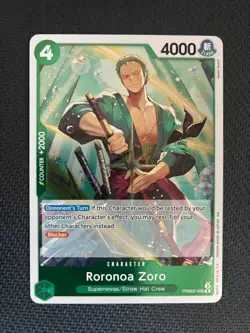 Roronoa Zoro PRB02-006 One Piece Premium Booster -The Best- Vol. 2 Foil Rare - Image 1