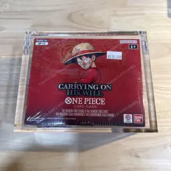 One Piece Carrying On His Will OP-13 Booster Box Factory Sealed English - Image 1