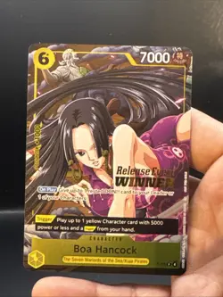 OP-15 Boa Hancock Release Event Winner Promo P-115 - NM/MINT - Image 4