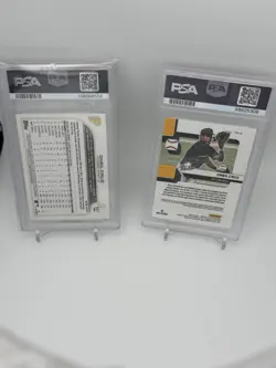 Oneil Cruz 2022 Rookie 2-Card PSA Lot Topps #537 + Donruss Optic TR2 - Image 2