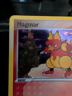 Magmar 44/109 EX Team Rocket Returns Pokemon Reverse Holo Stamp -LP - Image 3