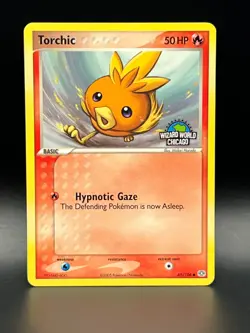 Pokemon TCG- Torchic Wizard World Chicago Promo 2005 Ex Emerald #69 non-holo-NM+ - Image 1