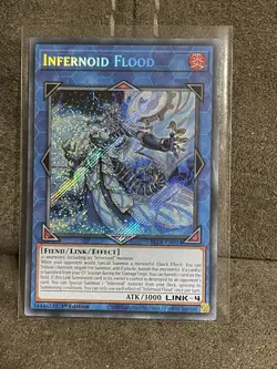 Infernoid Flood BLTR-EN014 Secret Rare 1st Edition YuGiOh TCG Card Pack Fresh - Image 1
