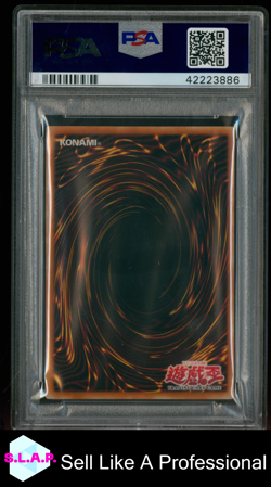 RIGHT LEG OF THE FORBIDDEN ONE YU-GI-OH! HOLO LOB-120 2002 ENGLISH PSA 9 - Image 2