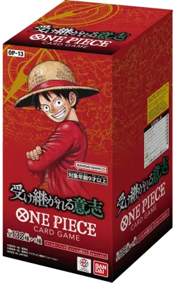One Piece TCG OP-13 Carrying On His Will Booster Box Japanese Sealed - Image 2